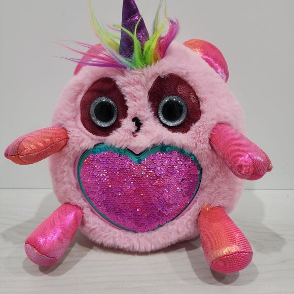 2 ZURU Rainbocorns Wild Heart Surprise Tiger & Unicorn Stuffed Plush Toys - Picture 2 of 7